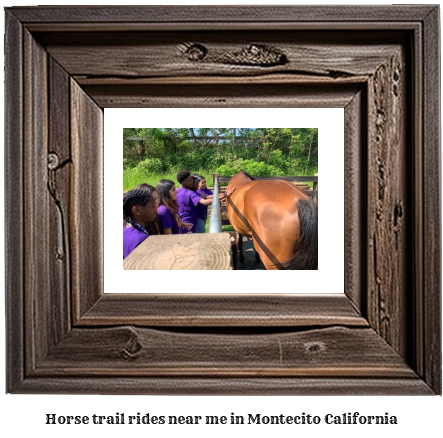 horse trail rides near me in Montecito, California